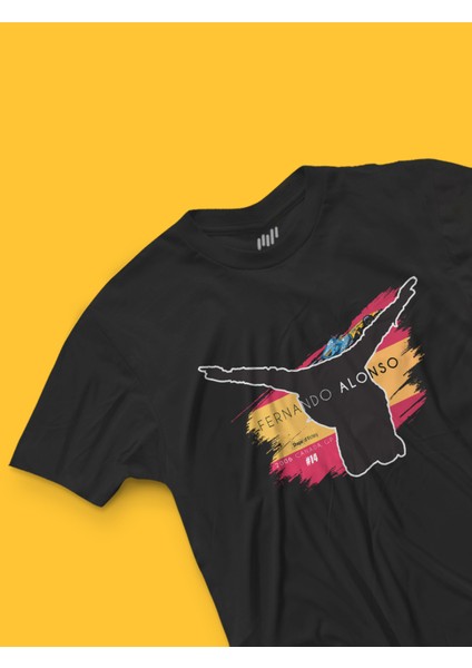 Fernando Alonso Kanada Gp 2006 Shape Of Victory T-Shirt fiyatları