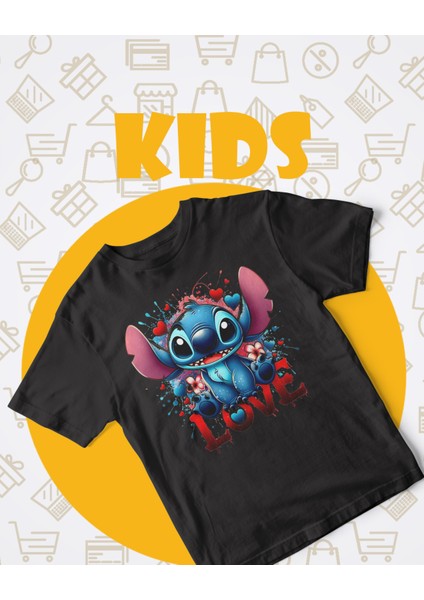 Stitch Love2 Çocuk T-Shirt