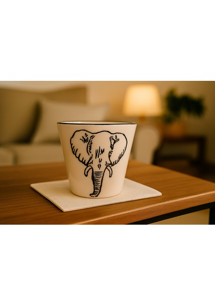 Imroz Fil Kulpsuz Kupa 300 Ml.