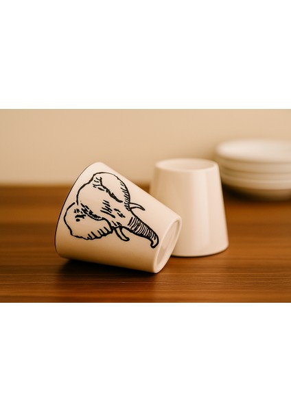 Imroz Fil Kulpsuz Kupa 300 Ml. modelleri