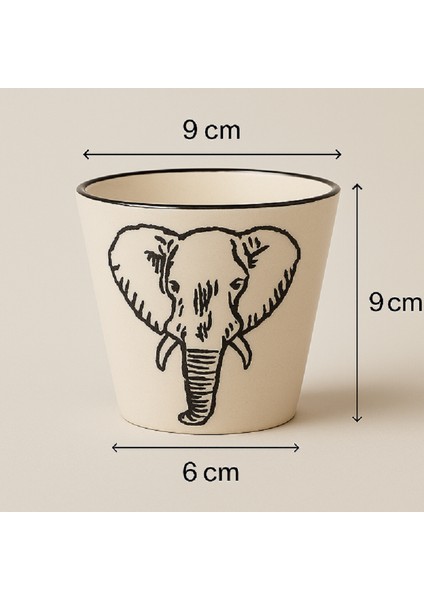 Imroz Fil Kulpsuz Kupa 300 Ml. indirimleri