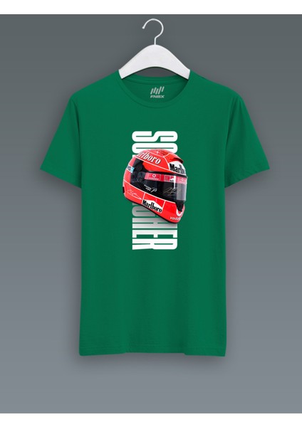 Schumacher Imzalı Kask T-Shirt