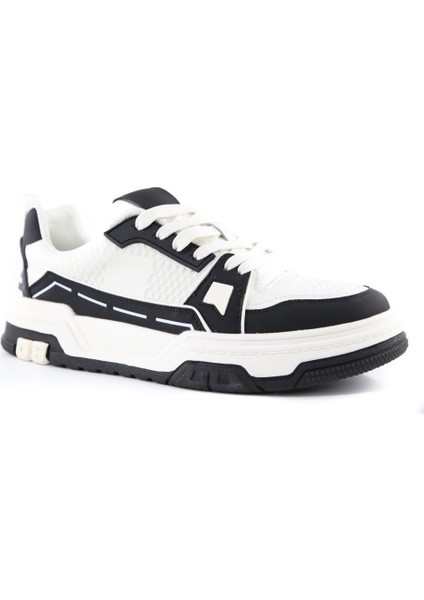 Forty Four 22615 Beyaz-Siyah Erkek Sneakers fiyatları