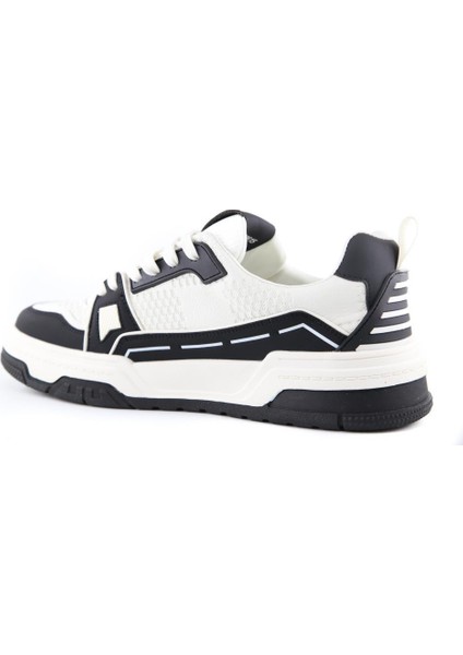 Forty Four 22615 Beyaz-Siyah Erkek Sneakers fırsatları