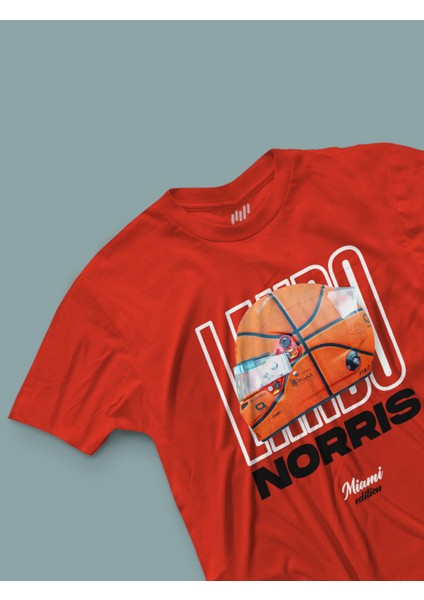 Lando Norris Miami Helmet T-Shirt fiyatları