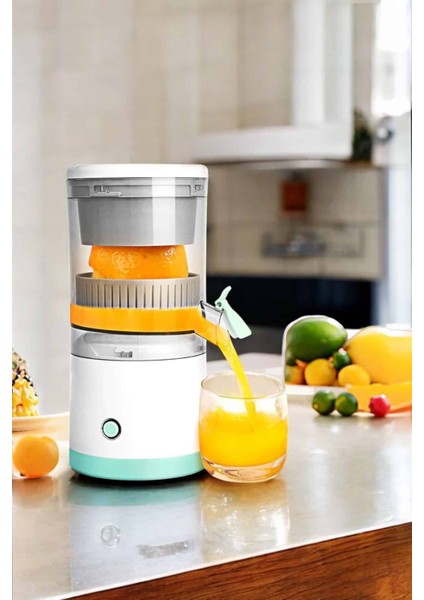 Katı Meyve Sıkacağı Taşınabilir USB Şarjlı Pratik Paslanmaz Çelik Bıçakl? - M927B729-N55 fiyatları