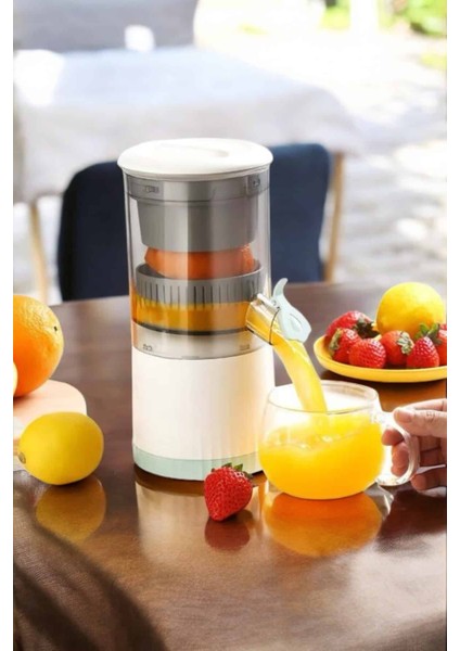 Katı Meyve Sıkacağı Taşınabilir USB Şarjlı Pratik Paslanmaz Çelik Bıçakl? - M927B729-N55 modelleri