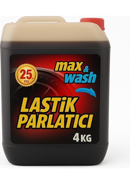 5kg 1/5konsatre Ultra Yogun Jel Lastik Parlatıcı Islak Grnm Toz Tutmazsri56