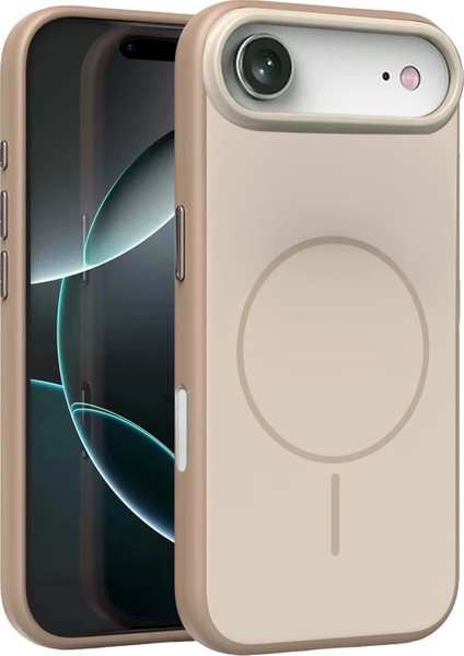 Apple iPhone 17 Air Neva Magsafe Kapak - Gold