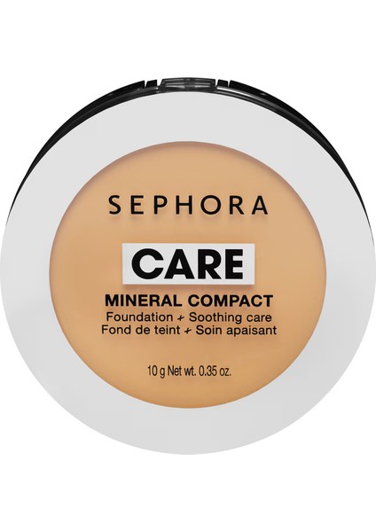Mineral Compact - Yatıştırıcı Etkili Fondöten 35 Bronze Tan (10 G)