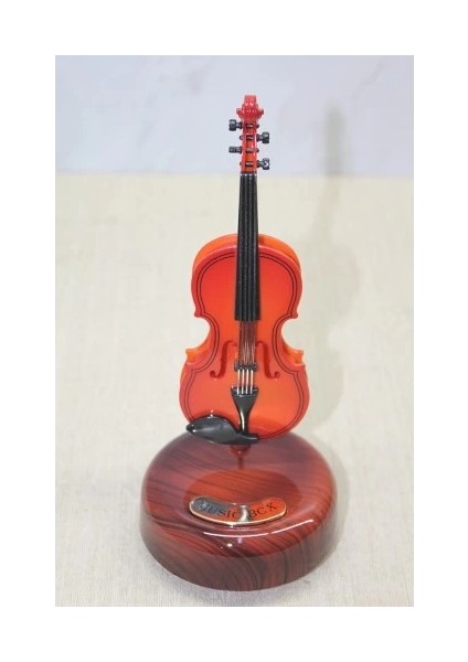 Keman Müzik Kutusu Model 1