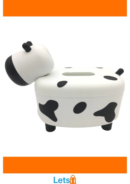 Sevimli Inek Tasarımlı Mıknatıslı Tuzluk ve Peçetelik modelleri