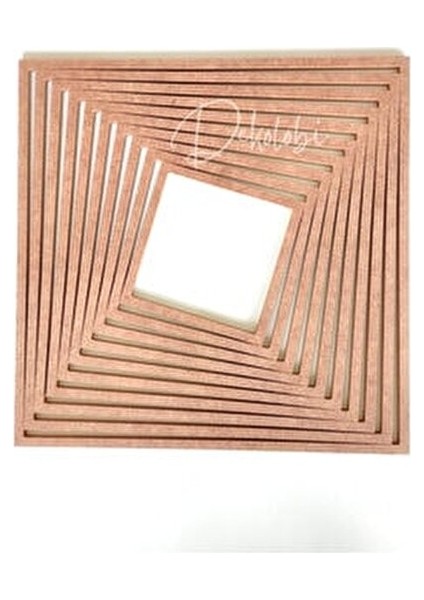 Kare Makrome Düş Kapanı Kasnak Seti 10'lu 6 mm Kalınlık Ham MDF Renkli Tasarım fırsatları