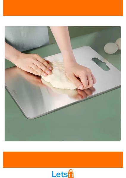 Paslanmaz Çelik Dayanıklı Kaymaz Kesim Panosu 25X35 cm fırsatları