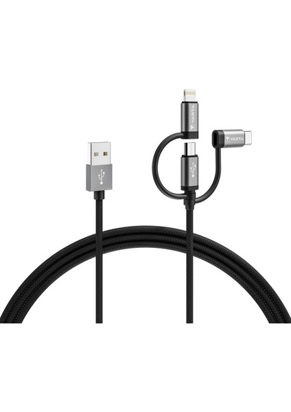 Kablo 3ın1 USB A -Lıght/m-Usb/t. C