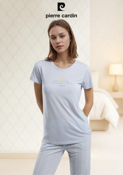 Kadın Giyim Kısa Kollu Pijama Takımı (Modal Şort Hediye) modelleri