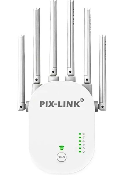 LV-WR60T 1200MBPS 6 Antenli Kablosuz-N Menzil Artırıcı Acces Point Router GAB-WR60T