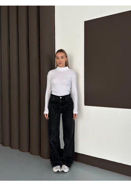 Unisex Pamuklu Balıkçı Yaka Boğazlı Kazak 3'lü Set modelleri