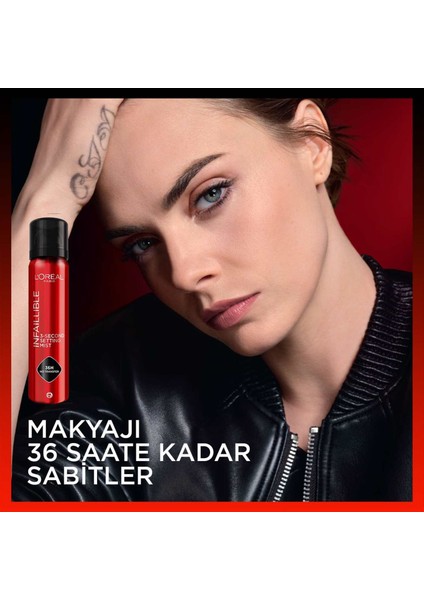 Infaillible 3-Second Jumbo Makyaj Sabitleme Spreyi indirimleri