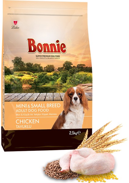 Tavuklu Küçük Irk Yetişkin Köpek Maması 2,5 Kg