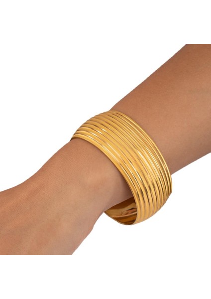 35 Gram (Gr) 40MM Şerit Model Mega Bilezik 22 Ayar Yatırımlık Işçiliksiz fiyatları