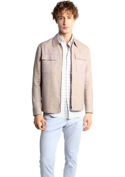 Erkek Kahve Baharlık Mont