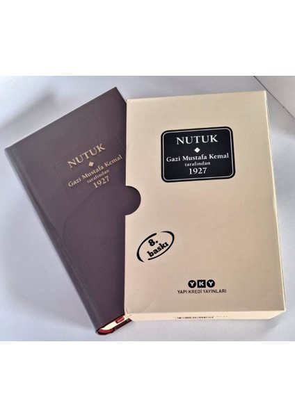 Nutuk -Gazi Mustafa Kemal - Yky Yayınları Ciltli, Kutu içinde, özel haritalarıyla beraber