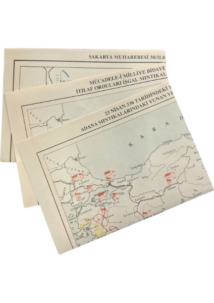 Nutuk -Gazi Mustafa Kemal - Yky Yayınları Ciltli, Kutu içinde, özel haritalarıyla beraber modelleri