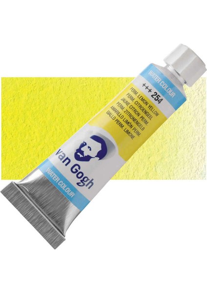 Van Gogh 10 Ml. Tüp Sulu Boya 254 Permanent Lemon Yellow