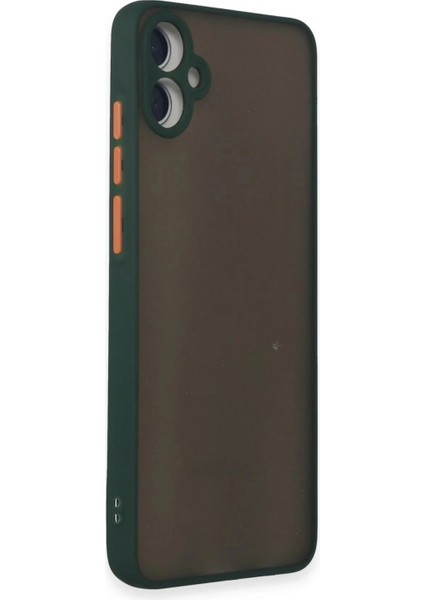 Samsung Galaxy A05 Kılıf Montreal Silikon Kapak - Yeşil (K95) fiyatları