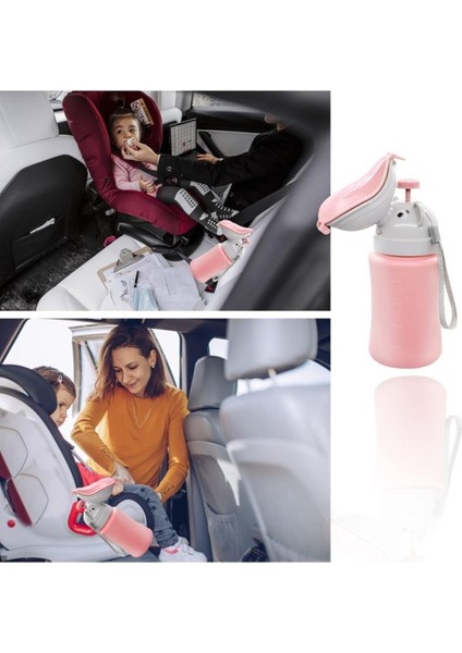 Portatif Çocuk Pisuarı 500 ml | Kız Erkek Bebek Taşınabilir Sızdırmaz Lazımlık Seyahat Tuvalet Kabı fiyatları
