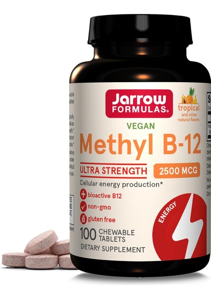 Methyl B-12 2500 Mcg 100 Çiğnenebilir Tablet Metilkobalamin