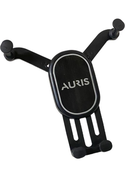 Auris H9 Havalandırma Peteğine Giren Araç Içi Telefon Tutucu Izgaraya Akrobatik Oto Tutucu Siyah Pla