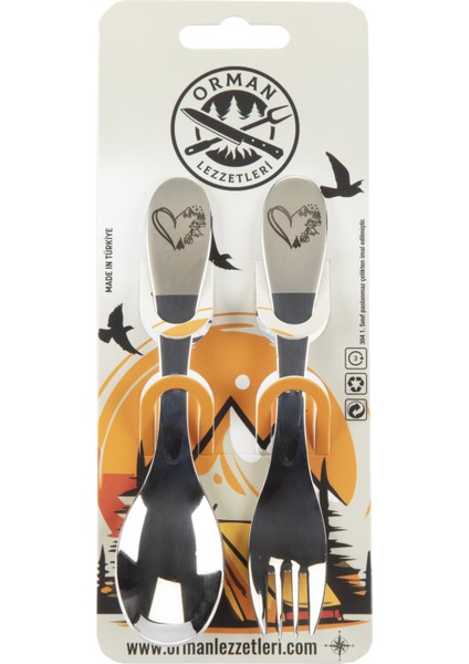 Çatal Kaşık Takımı ( Doğa Aşkı )