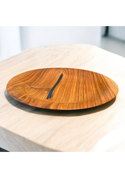 🌰 El Yapımı Ceviz Ağacı ve Epoksiden Ahşap Tabak modelleri