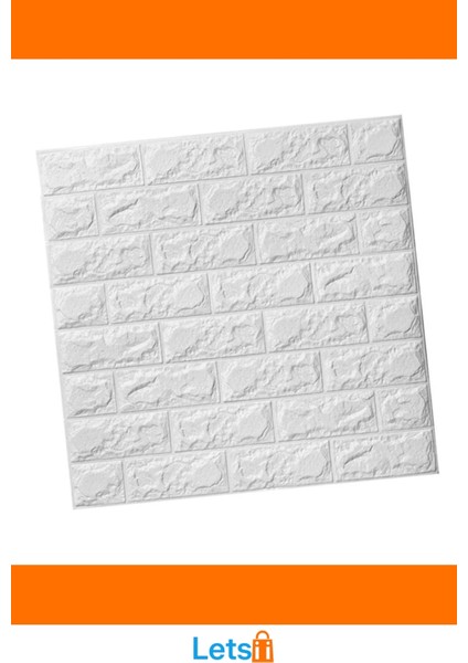 3D Tuğla Desenli Kendinden Yapışkanlı Duvar Paneli 58X38 cm modelleri