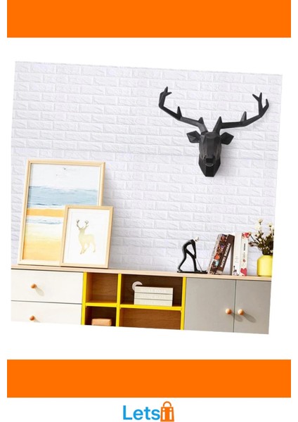 3D Tuğla Desenli Kendinden Yapışkanlı Duvar Paneli 58X38 cm fırsatları