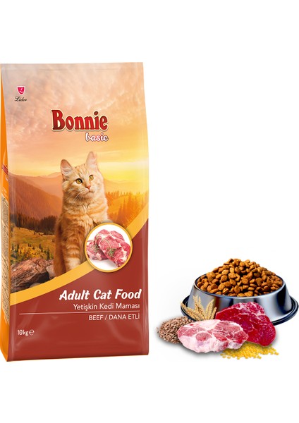 Dana Etli Yetişkin Kedi Maması 10 kg