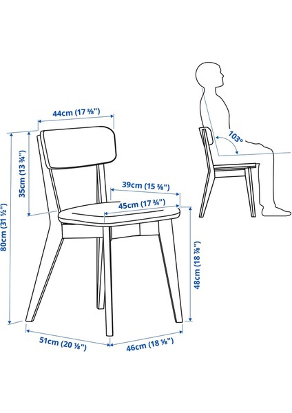 Lısabo Döşemeli Ahşap Sandalye Siyah Tallmyra Siyah Gri fiyatları