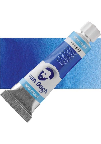 Van Gogh 10 Ml. Tüp Sulu Boya 570 Phthalo Blue