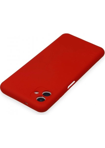 Samsung Galaxy A04E Kılıf Nano Içi Kadife Silikon - Kırmızı (K95) fırsatları