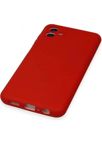 Samsung Galaxy A04E Kılıf Nano Içi Kadife Silikon - Kırmızı (K95) indirimleri