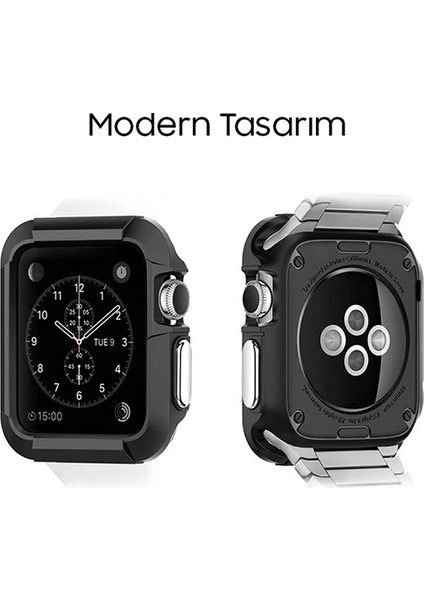 Ally Apple Watch 4-5 40MM Şok Darbe Onleyici Silikon KILIF-(1903)
