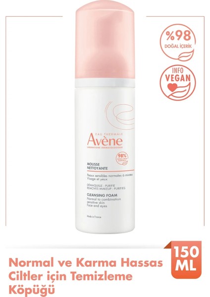 Cilt Temizleme & Termal Su Bakım Seti (Temizleme Köpüğü 150 ml + Termal Su 50 Ml) fiyatları