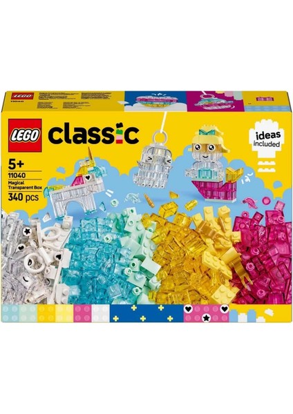 LEGO Classic Sihirli Saydam Kutu fırsatları