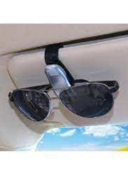 Pratik Araba Güneş Gözlüğü Tutucu Çok Renkli