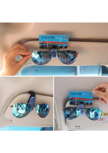 Pratik Araba Güneş Gözlüğü Tutucu Çok Renkli fiyatları