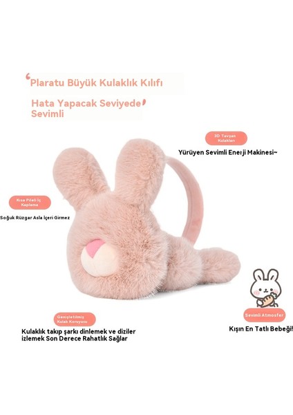 Sonbahar ve Kış Artı Kadife Sevimli Tavşan Kulak Kapakları (Yurt Dışından) indirimleri