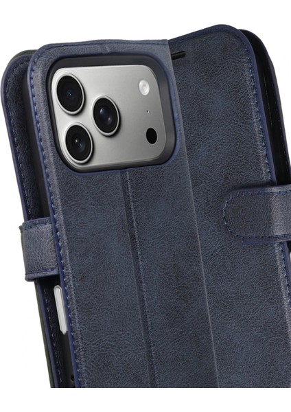 Rdbydn Newface Apple Iphone 17 Pro Trend S Plus Kapaklı Kılıf - Lacivert modelleri