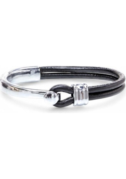 Chrome Tokalı ve Deri Bileklik 9591B2D27